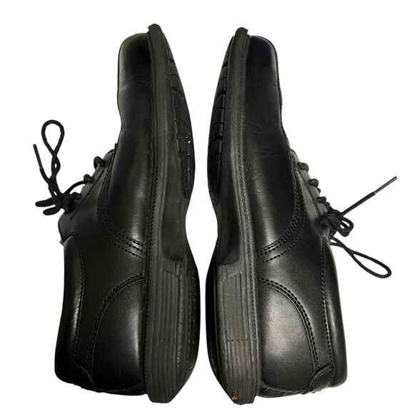 Florsheim Shoes Mens Size 10.5 D Crossover Work Soft Toe Black Leather - Picture 3 of 8